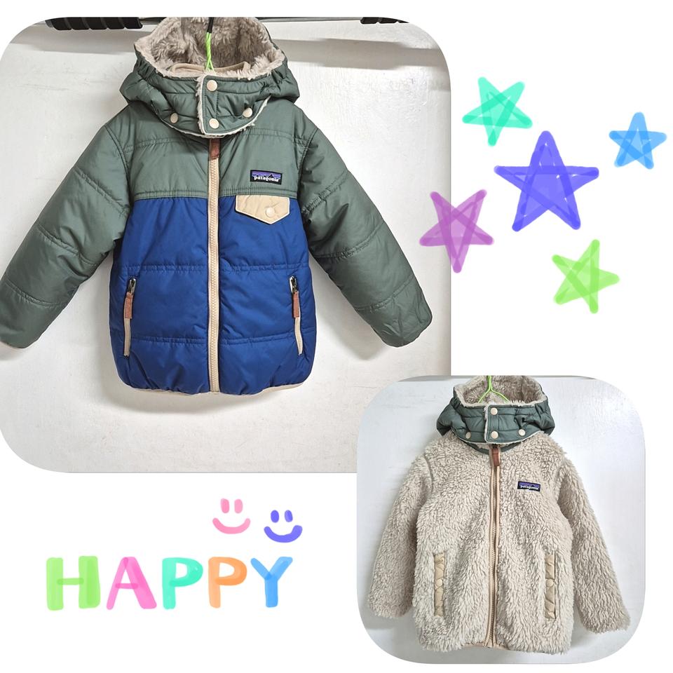 파타고니아키즈 리버시블 자켓