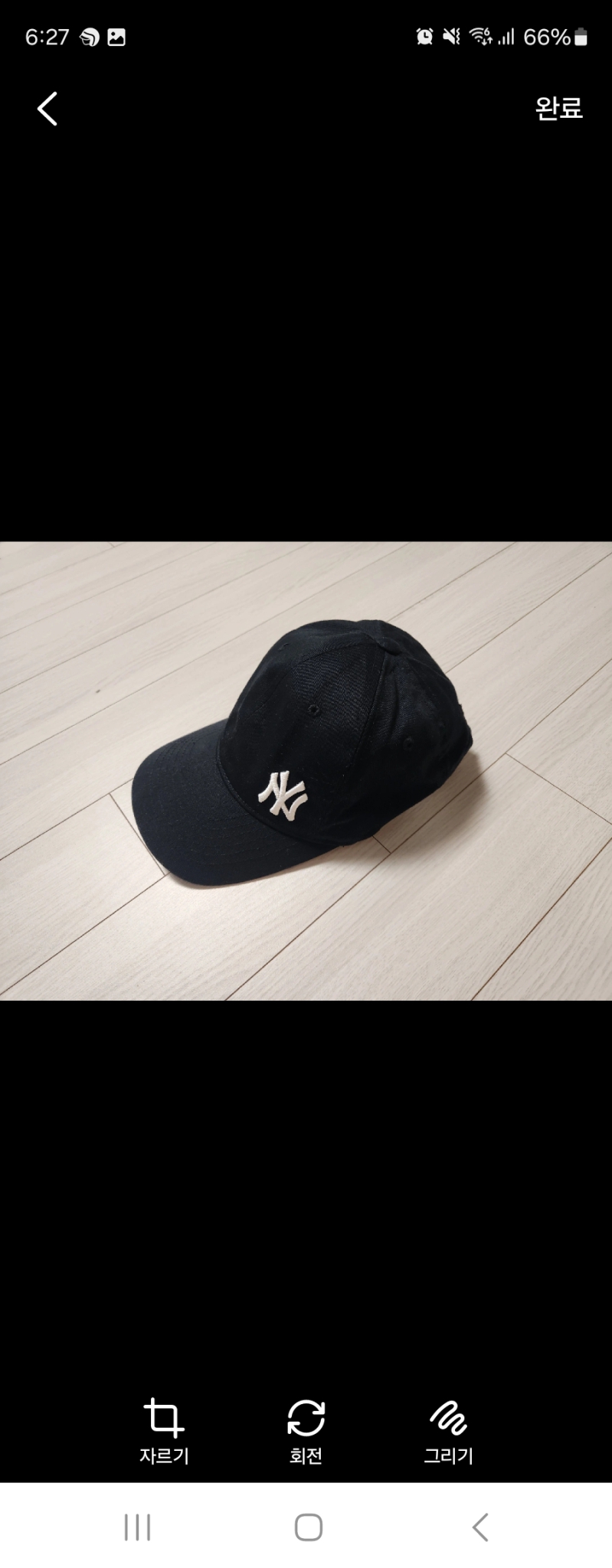 MLB NY 양키스 볼캡 블랙(새거아닌새거느낌)MLB New York