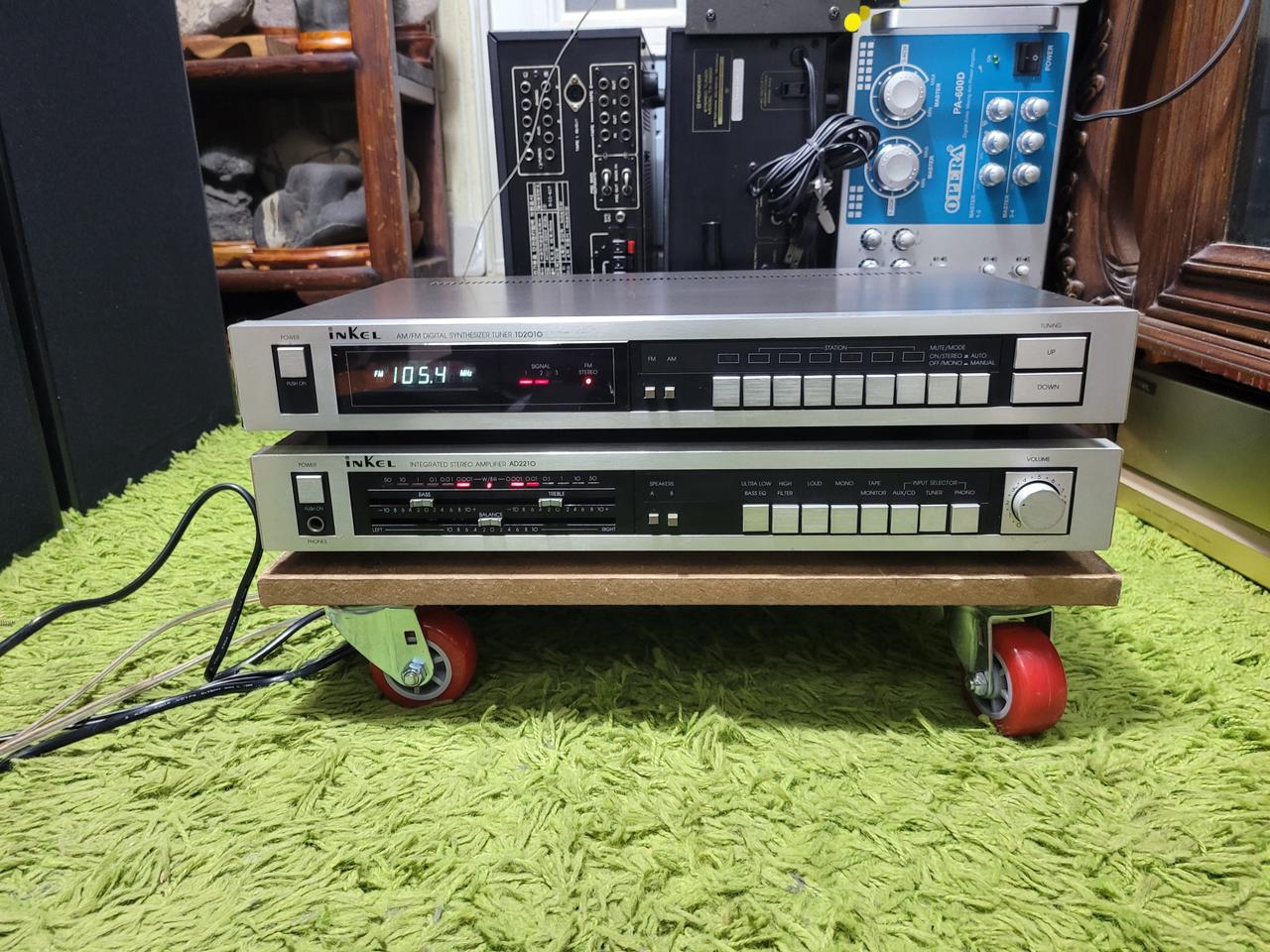 인켈 AD-2210 슬림 인티 앰프 튜너