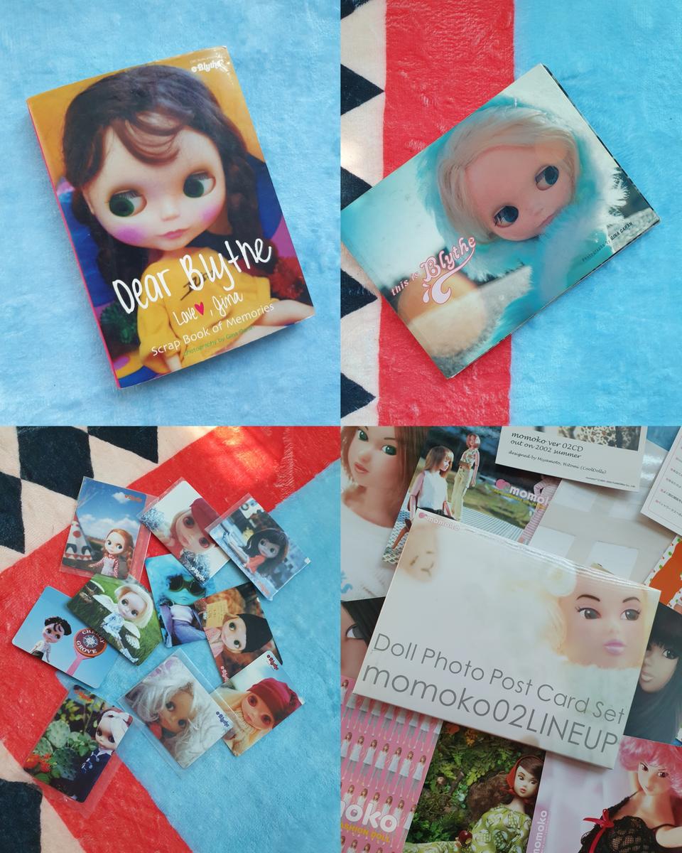 블라이스 지나개런 사진앨범  &컬렉션 카드 & 모모꼬  엽서