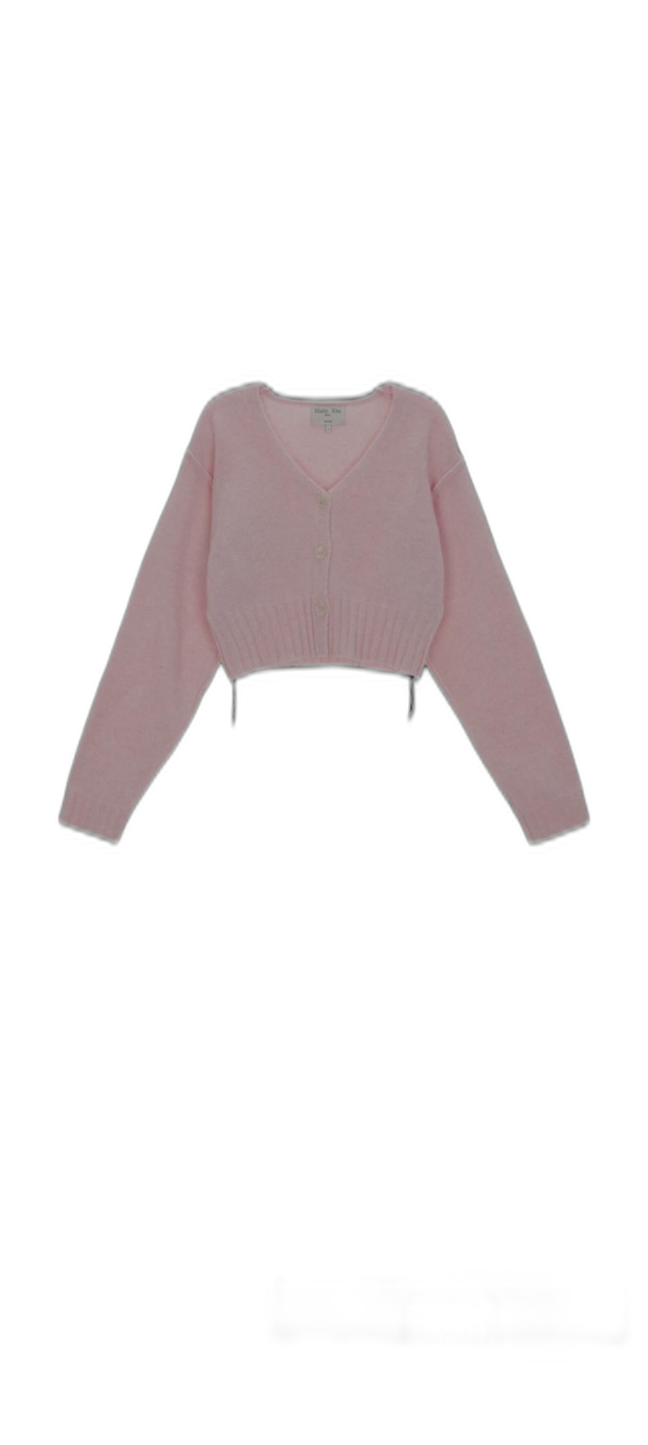 마땡킴 크롭 가디건