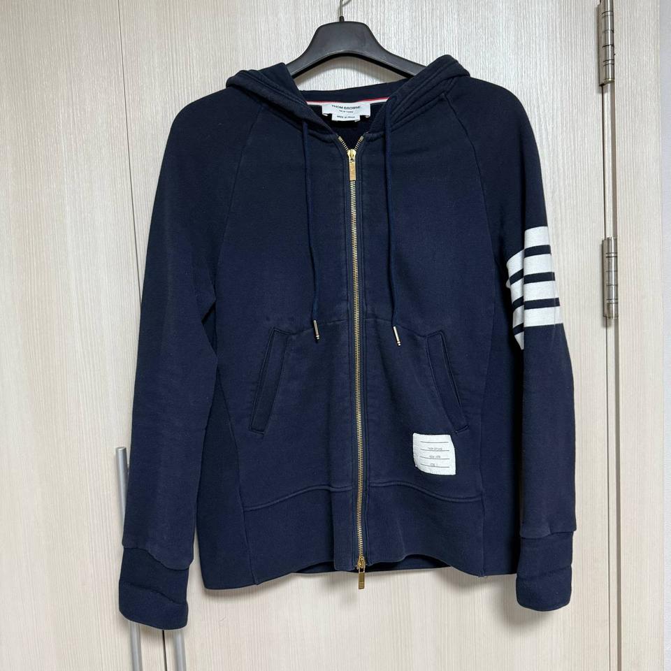 95~100 톰브라운 네이비 후드집업 3