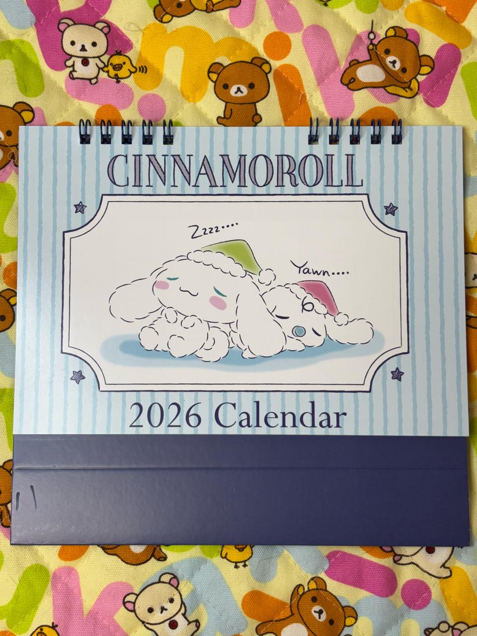 2026년 산리오 시나모롤 탁상 달력 [일본정품 새상품]