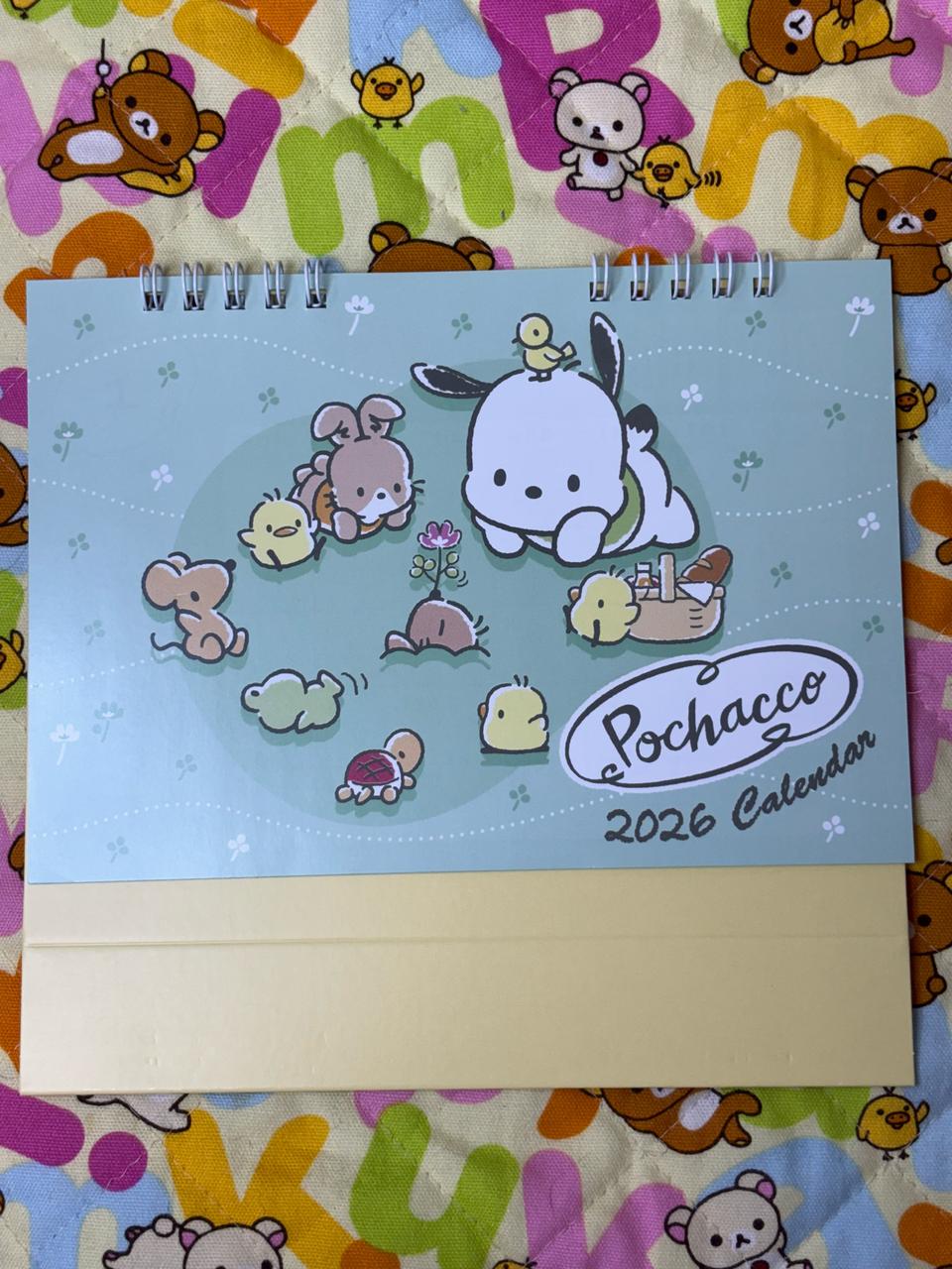 2026년 포차코 탁상 달력 [일본정품 새상품]