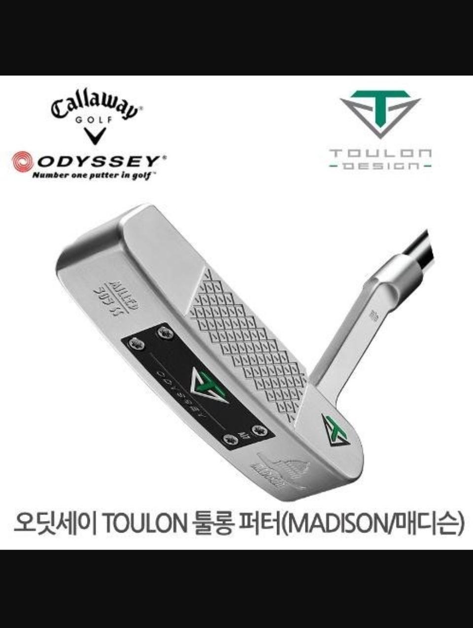 캘러웨이 툴롱 메디슨 TOULON MADISON 303ss 퍼터(34인치