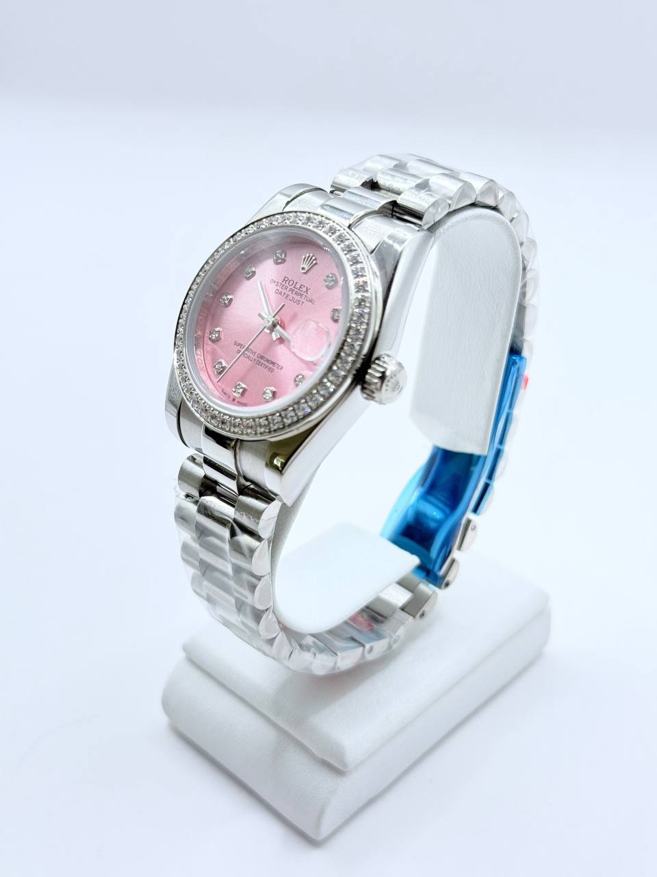 로렉스 데이저스트 핑크 다이아 여성워치