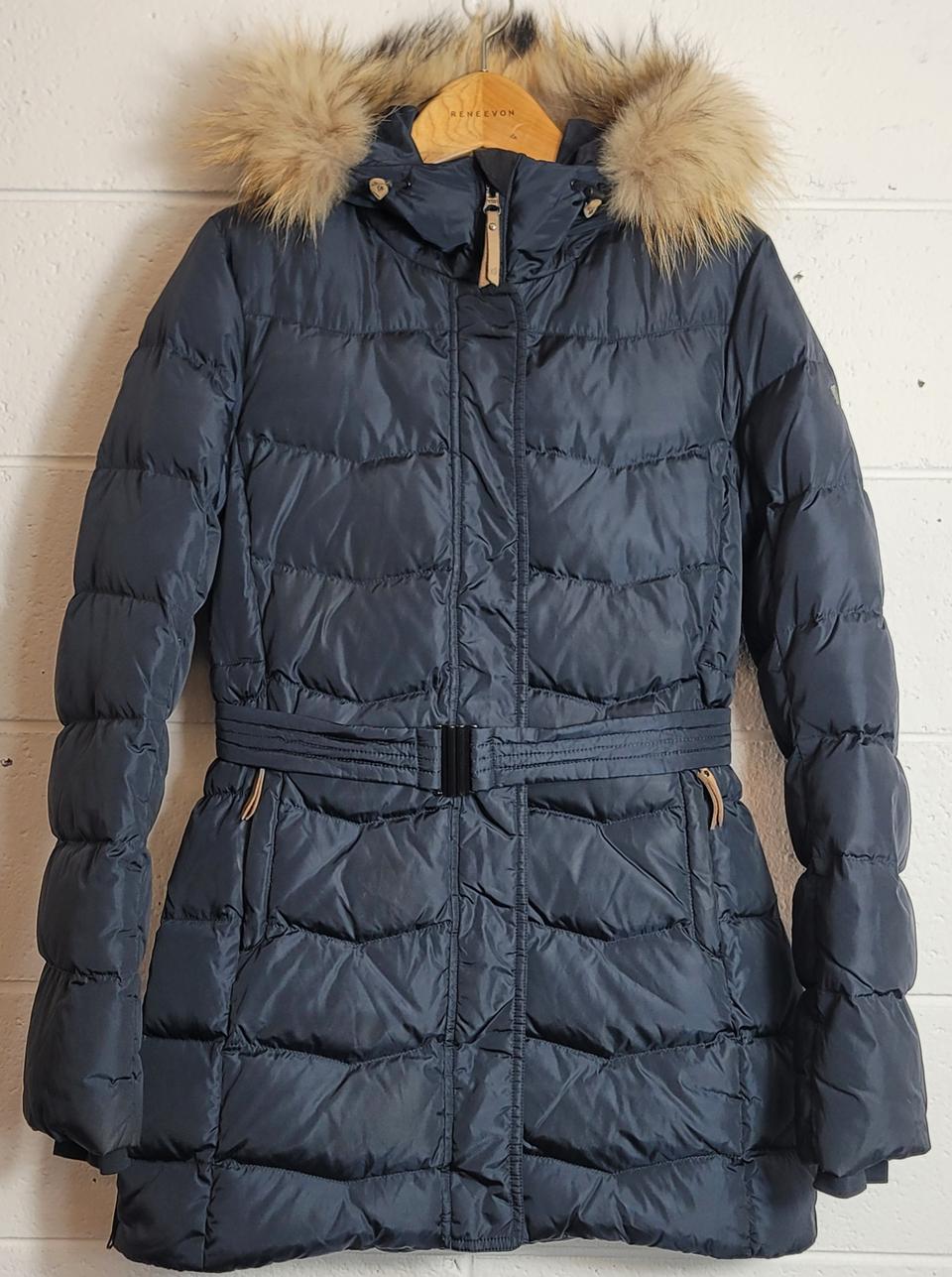 라푸마(여성용) 도로시 샤이니 벨티드 구스다운(거위털) 패딩코트 판매