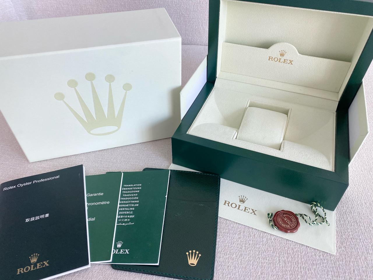 로렉스 중형 정품 케이스 (데이저스트 책자)
