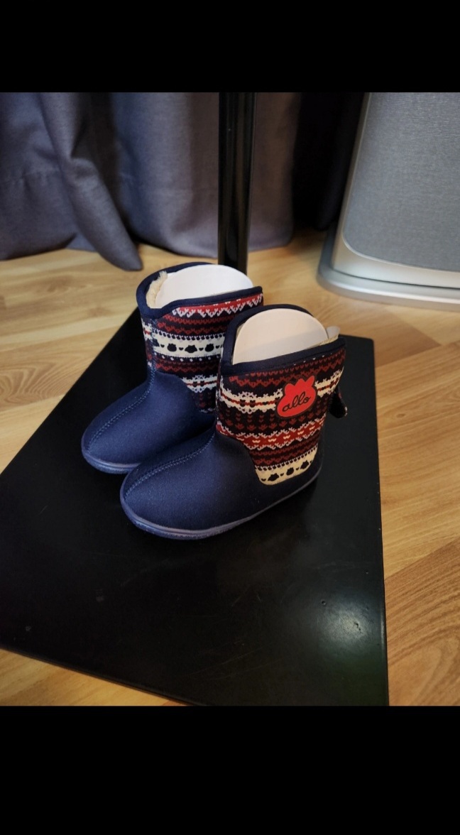 새상품) 알로앤루 아동 털부츠