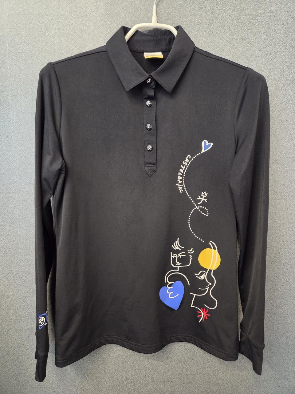 까스텔바작 골프 기모티셔츠