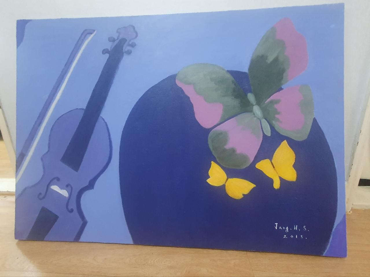 서양화가 장혜숙 유화 Dream