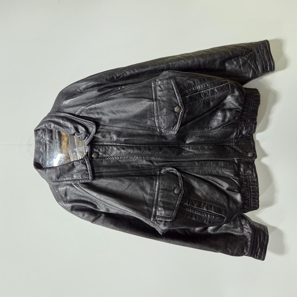 런던포그 레더 양가죽 봄버 자켓 100 25112405