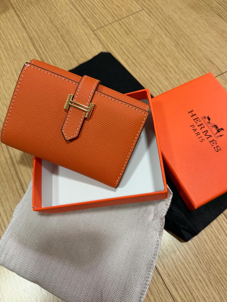 에르메스* 베안 3단 여성지갑