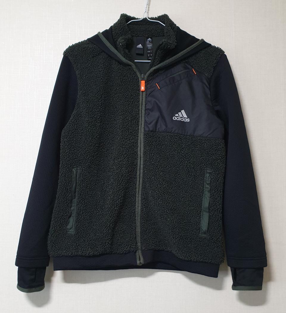 아디다스 키즈 후리스 후드 집업  150사이즈