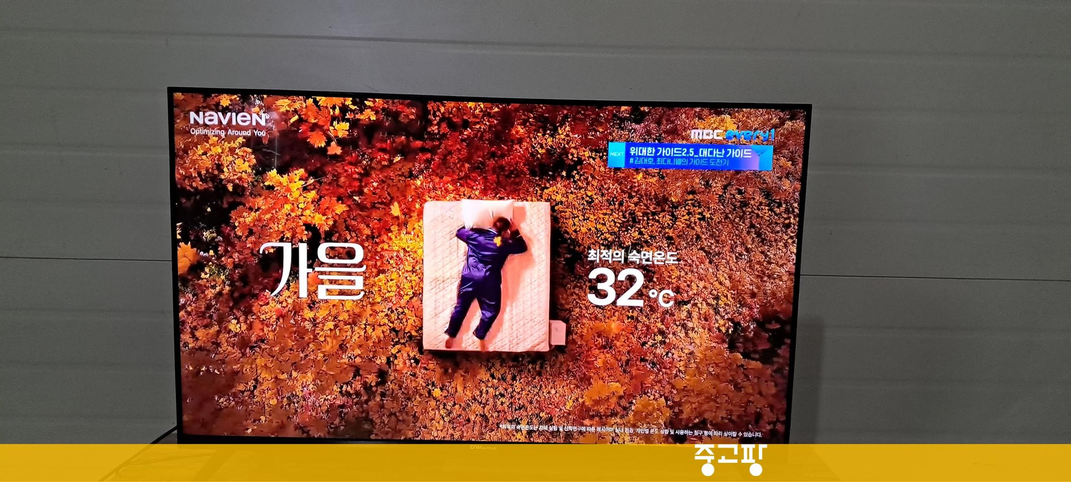 4173 대우 43인치 스탠드 UHD TV(블랙)