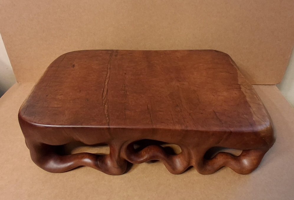 통원목 좌대대추나무받침대 화대 받침목 다탁 차탁