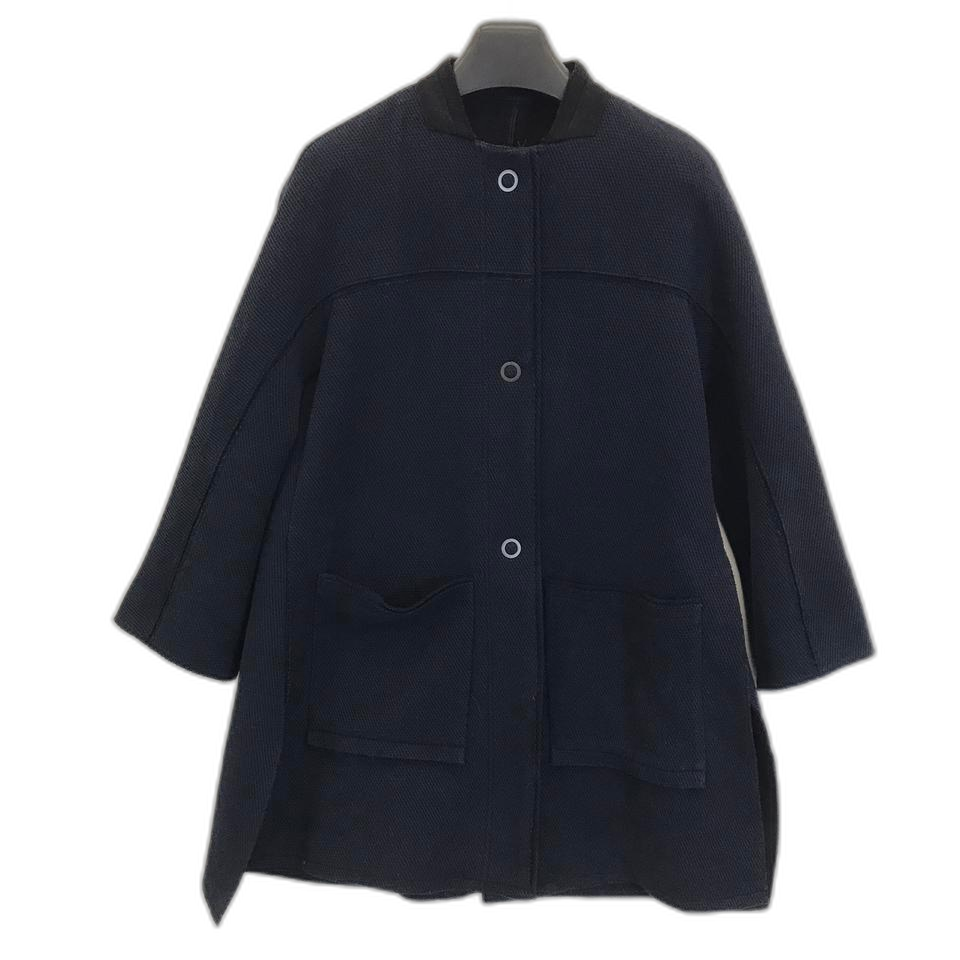 시스템 울코튼 네이비코트 [여성55사이즈]