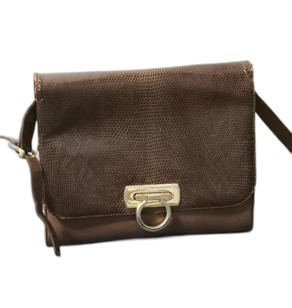 페라가모 빈티지 간치니 럭셔리 크로스바디백