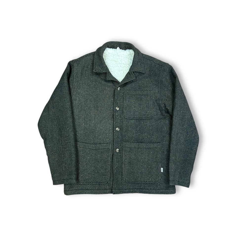 시리즈 x 에드몬스튜디오 헤링본 양털 자켓