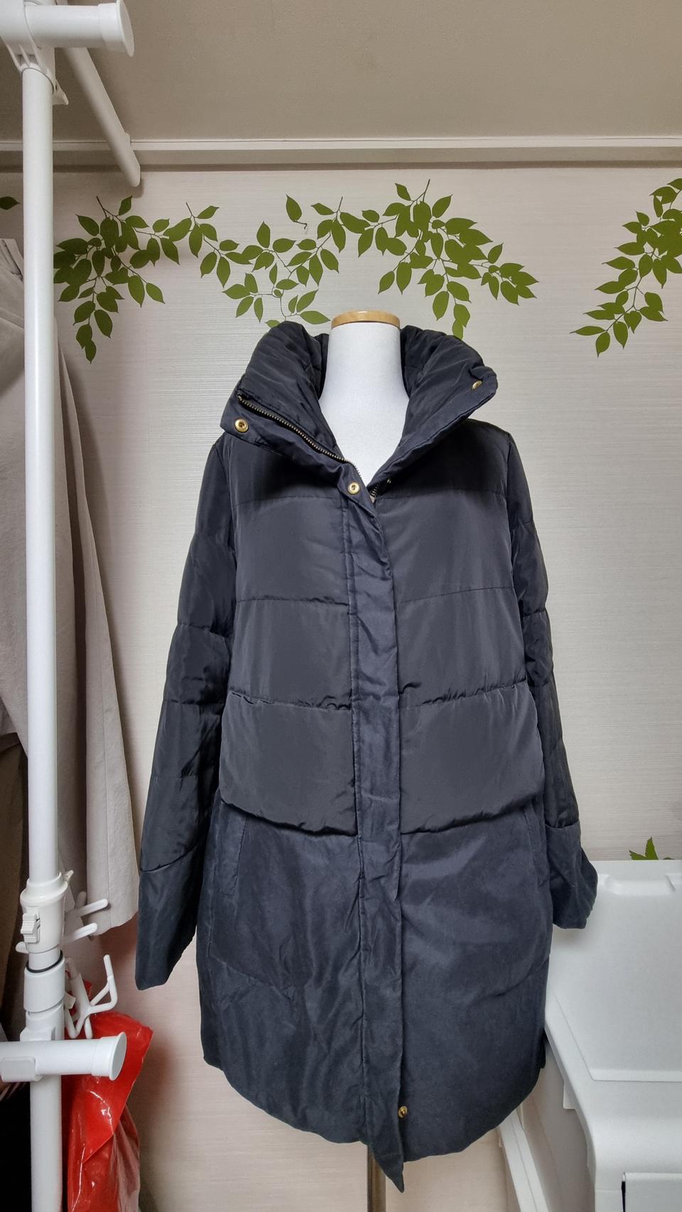 아날도바시니 검정 오리털 패딩 95