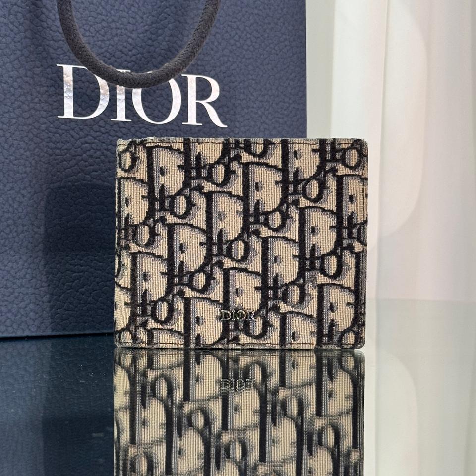 디올 오블리크 반지갑