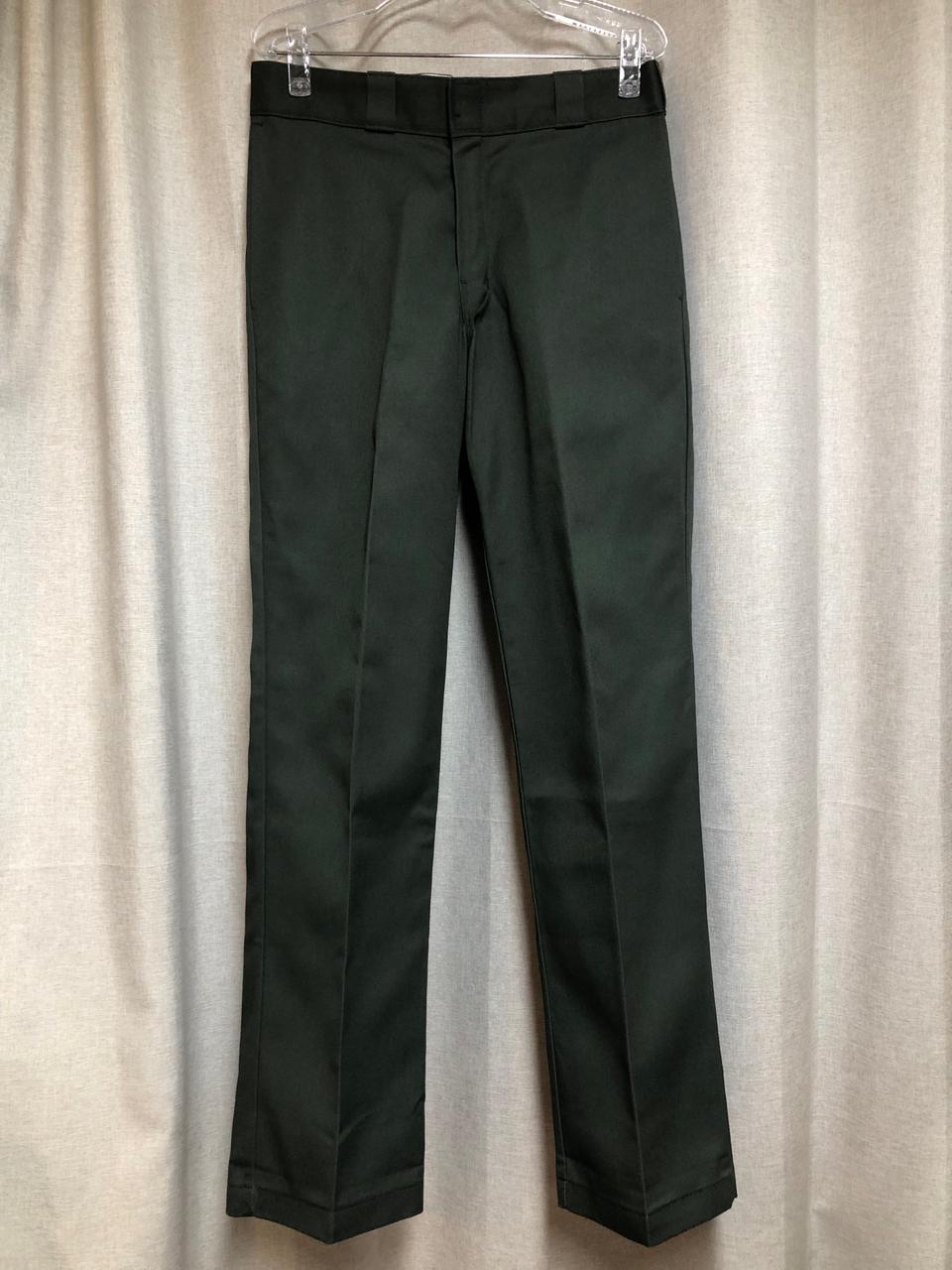 디키즈 874 오리지널 핏 워크팬츠 다크 그린 W32