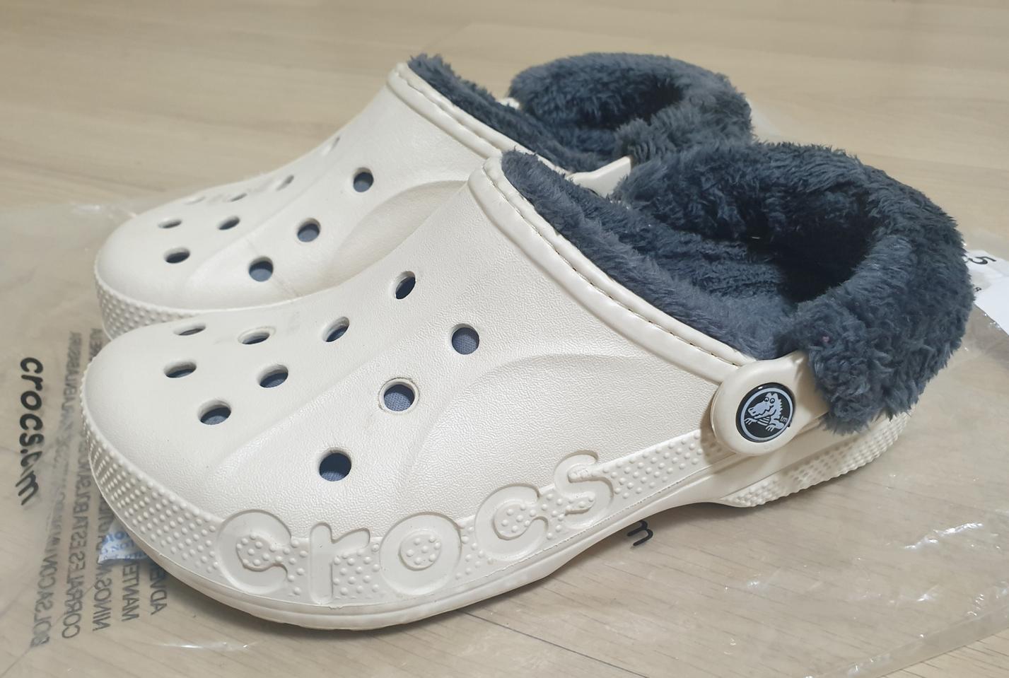 크록스 바야밴드 털 샌들.겨울 샌들(235~240)