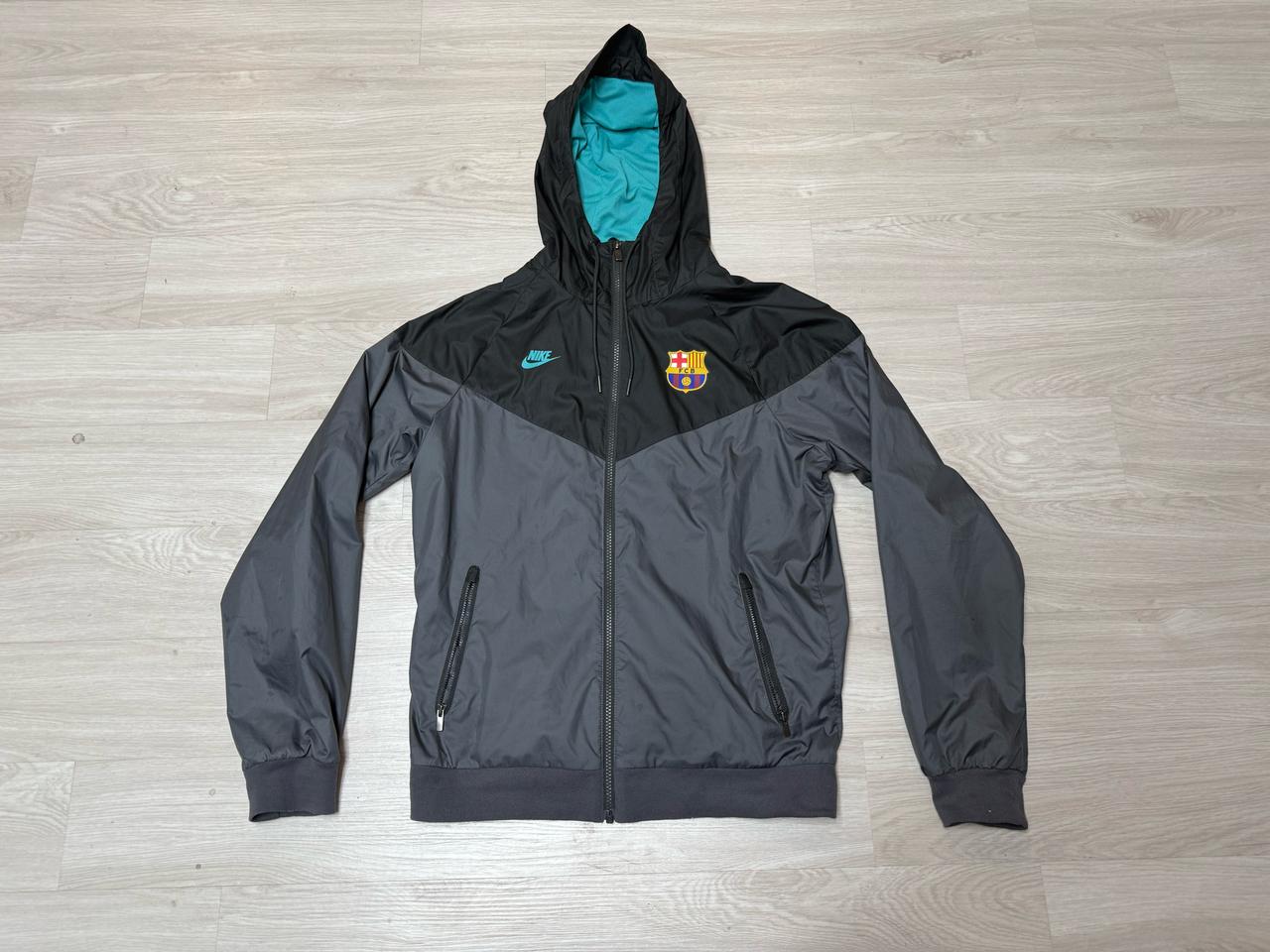 [S] 나이키 바르셀로나 스모크 그레이 윈드러너 우븐자켓