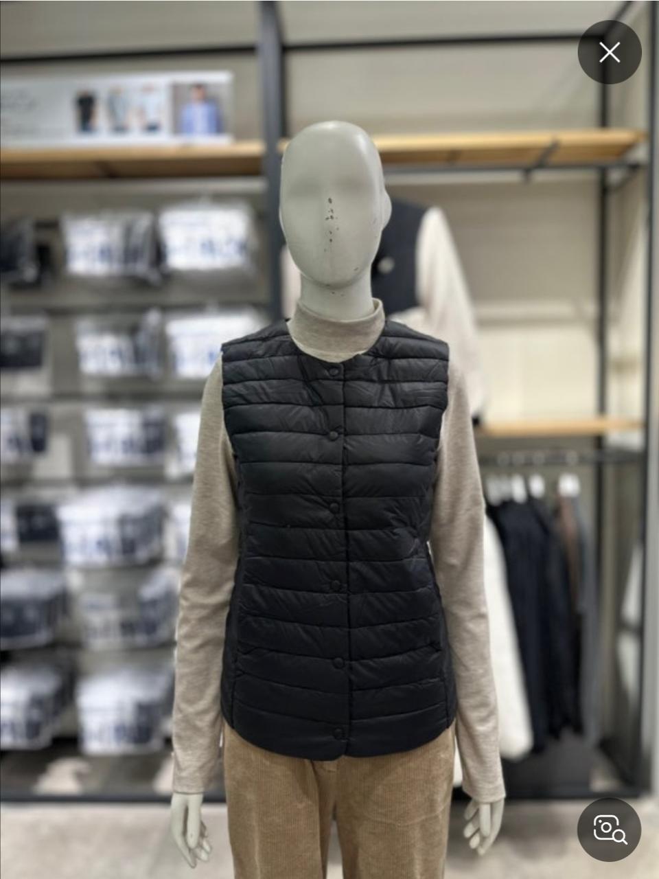 (새상품) 폴햄 구스다운 경량패딩조끼 95사이즈
