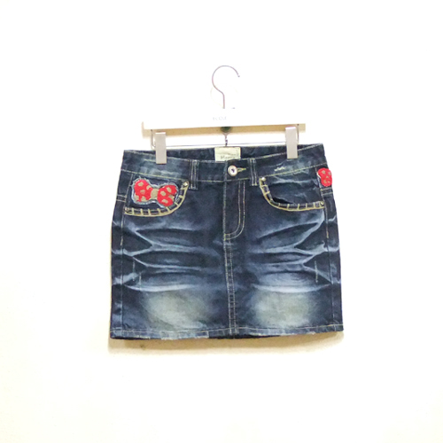 HAMO 데님 숏스커트..여28