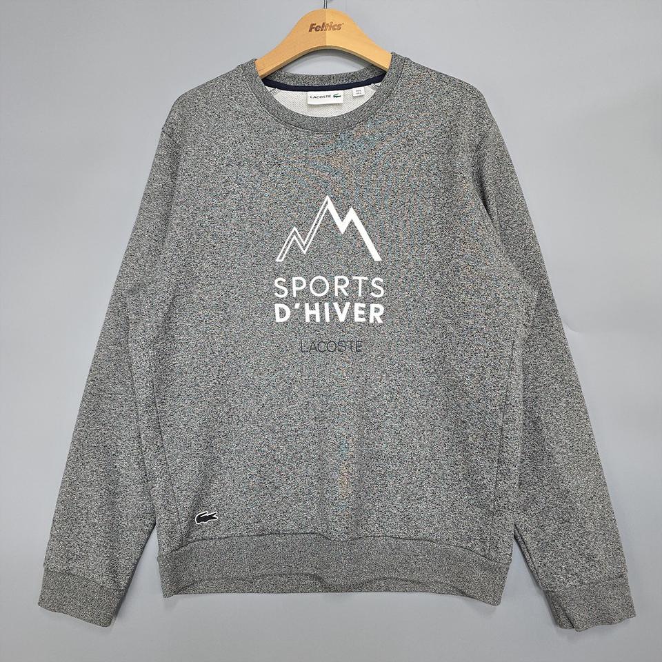 라코스테(Lacoste) 스포 디베르 그래픽 맨투맨 FR5(US L)