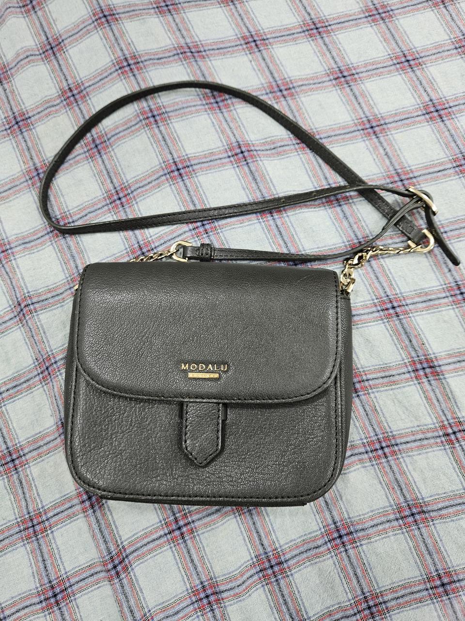 모달루 가죽 미니 크로스백