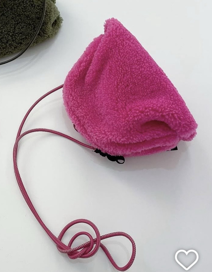 (새상품)Anita Bilardi(아니타빌라디) 퍼미니백