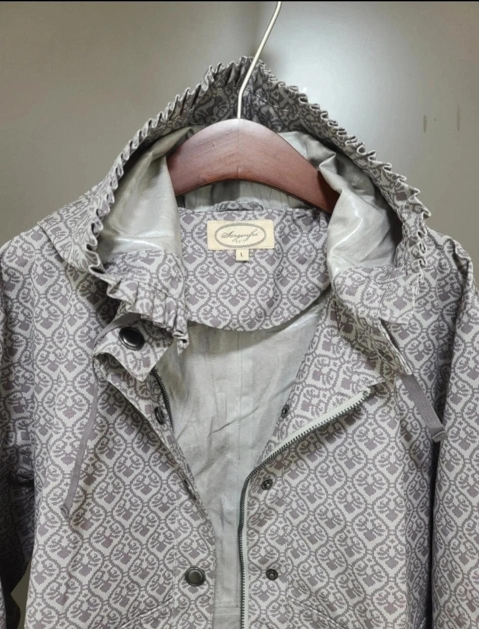 우비 바람막이 레인코트 L 새거