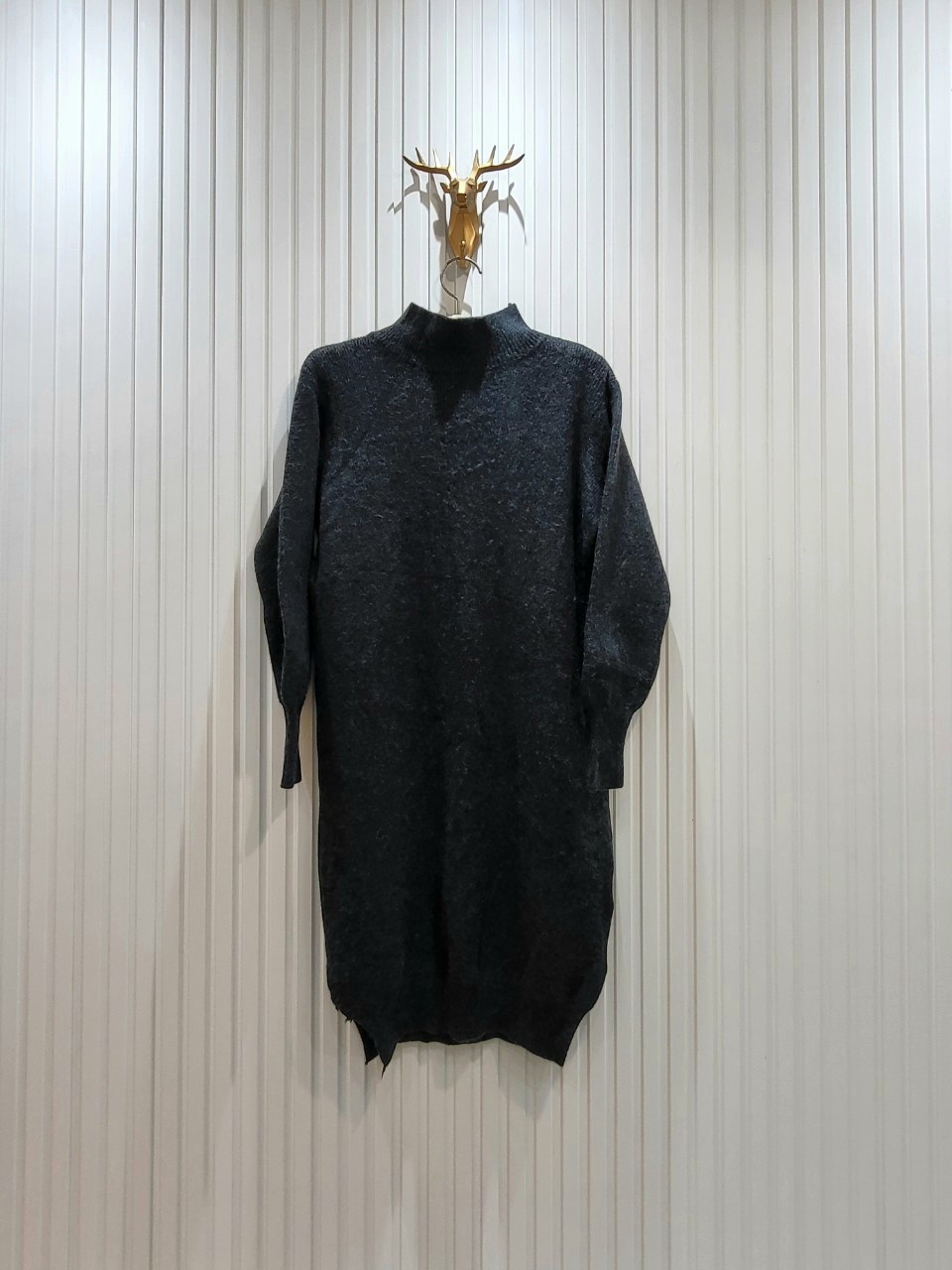 캐시미어혼방 롱튜닉 (F)