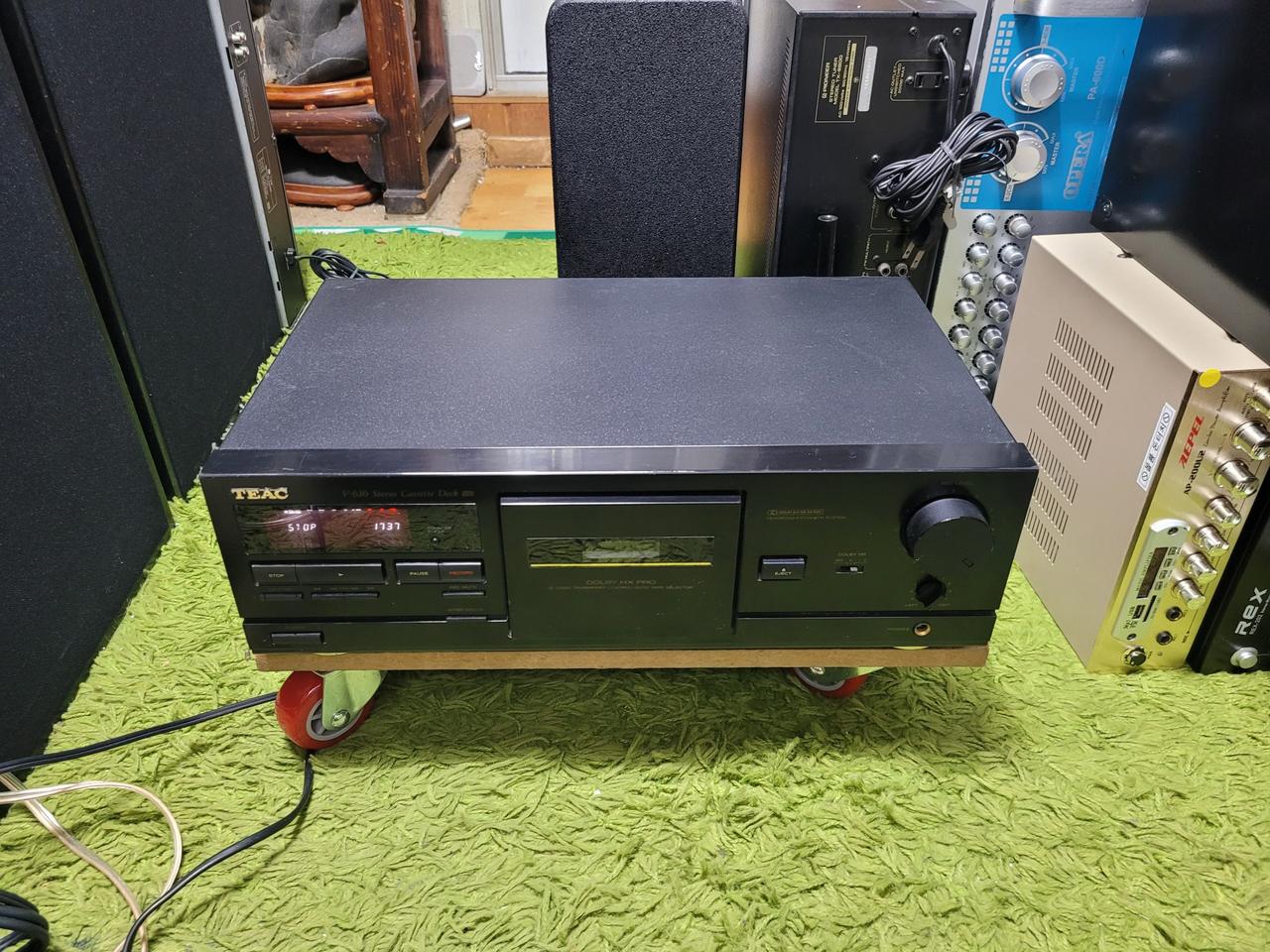 티악 V  610 카세트 데크