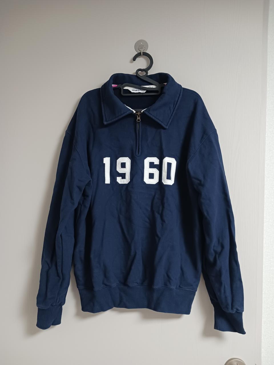 (새상품)유니폼브릿지 반집업 맨투맨