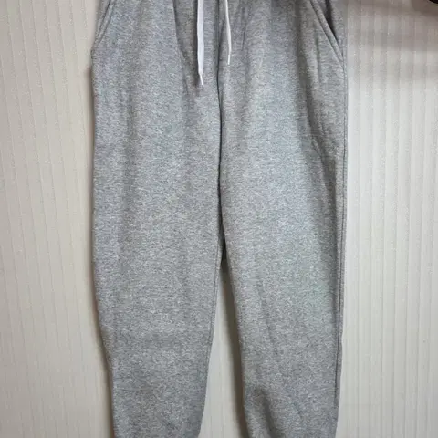 새상품 기모 조거팬츠 그레이