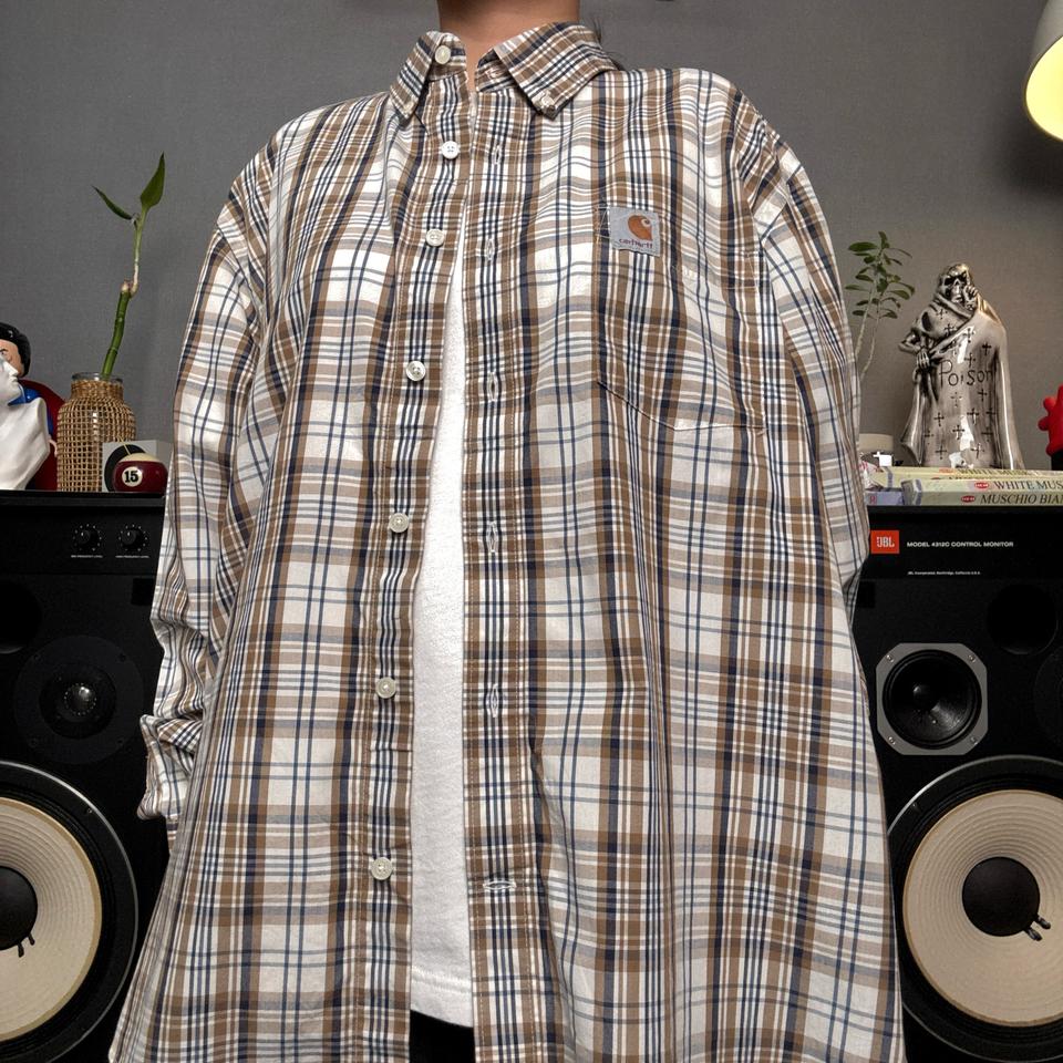 칼하트 체크셔츠