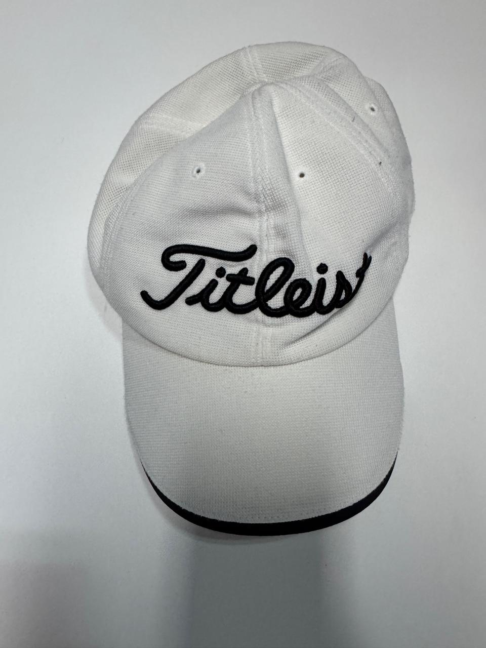 정품!! 타이틀리스트 골프 필드 화이트 모자