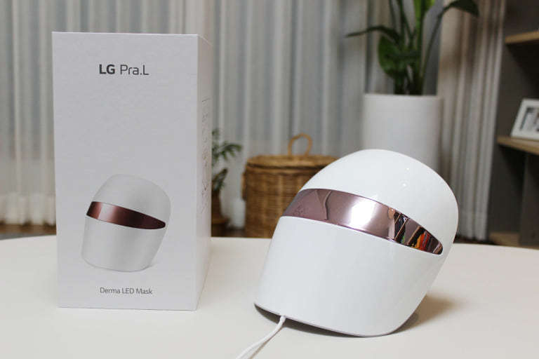 거의 새것 LG 프라엘 led 마스크