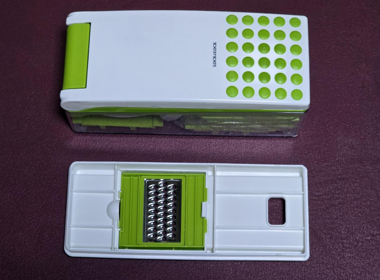 락앤락 다용도 주방강판 CKS105 채소 절단 키트 새상품