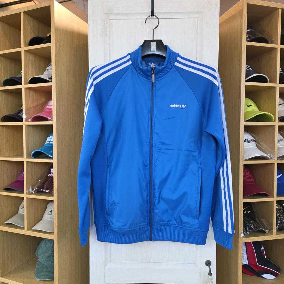 아디다스 삼선 트랙탑 블루 (100)