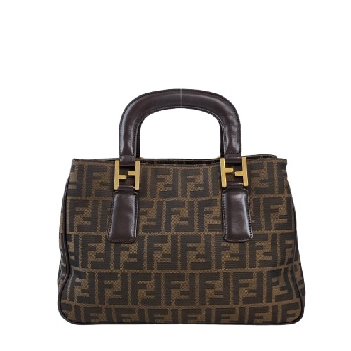 정품 펜디 빈티지 주카 스퀘어 토트백