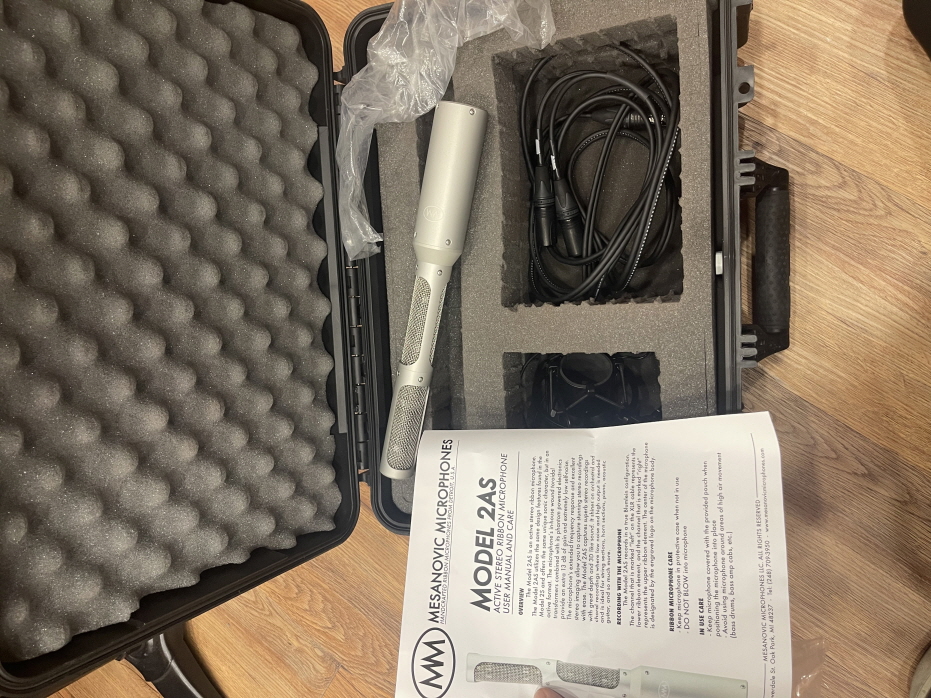 메사노빅 Mesanovic  model  2a  2as 리본마이크