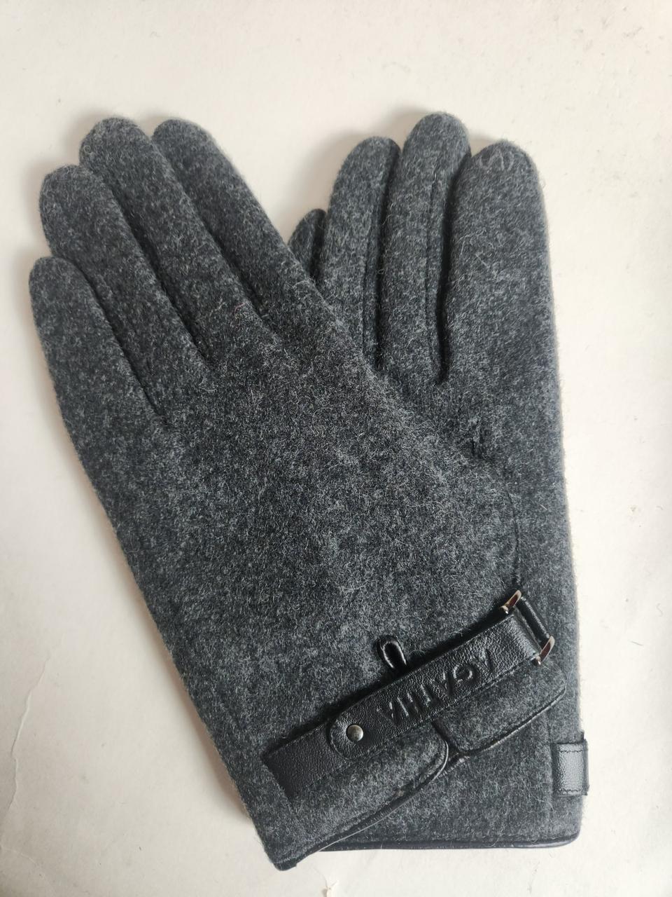 아가타 그레이 남성 모장갑 새상품