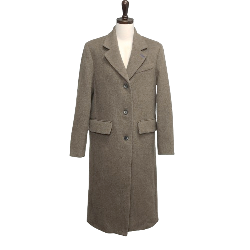 구호플러스 2024 백버튼 코트/001/칠팔구제