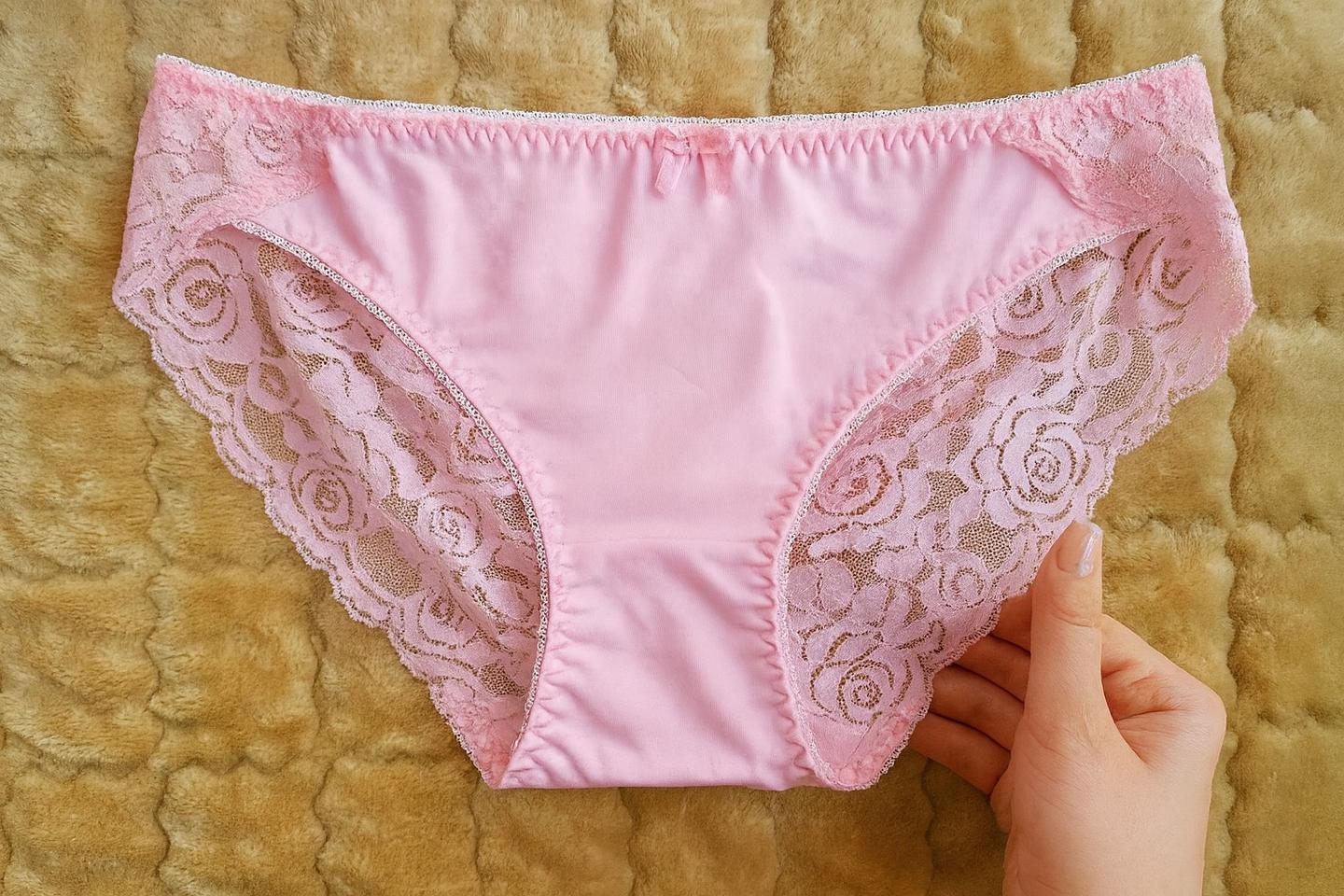 백 레이스 여성팬티