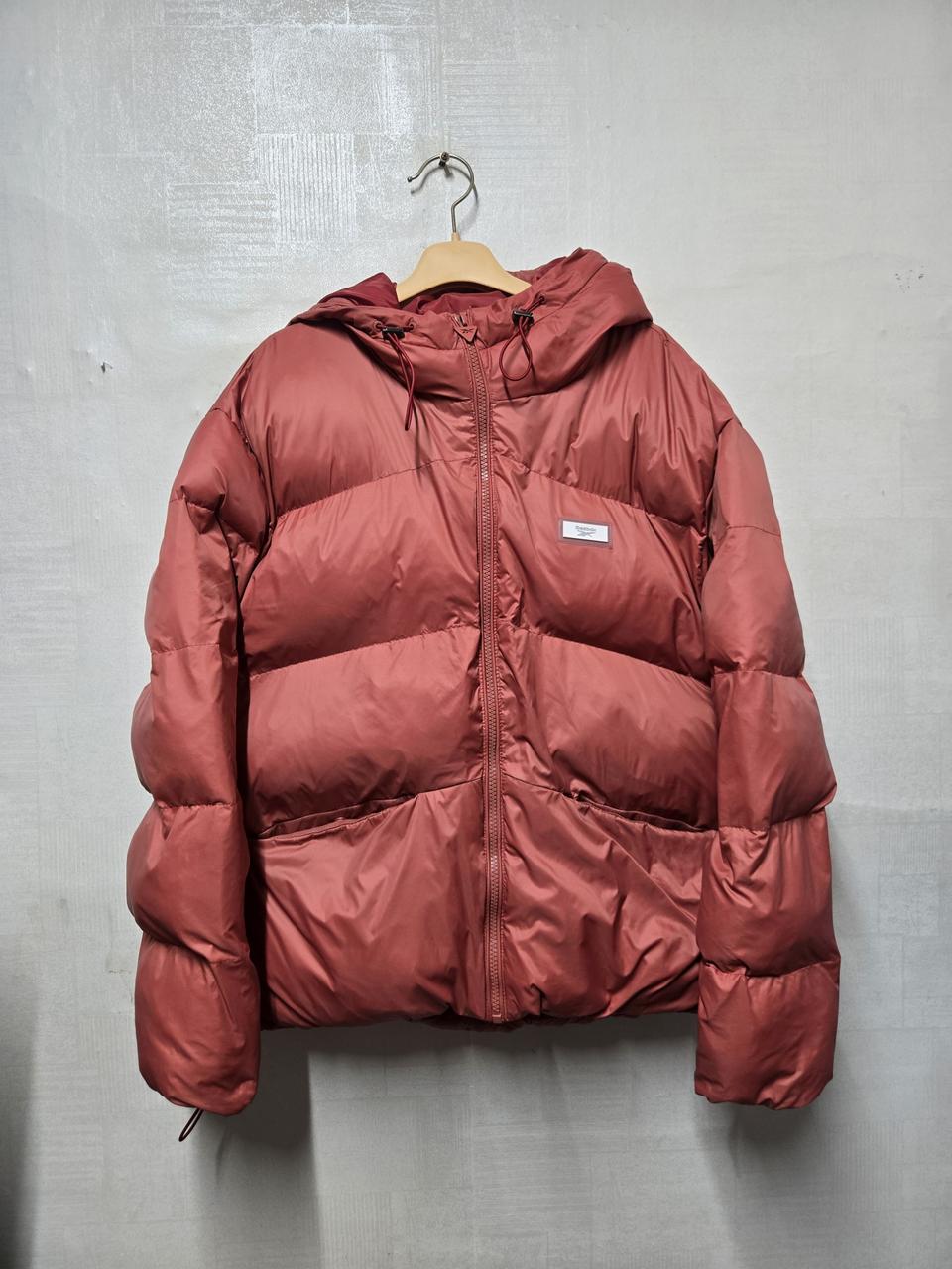 리복 후드 숏 푸퍼 패딩 95