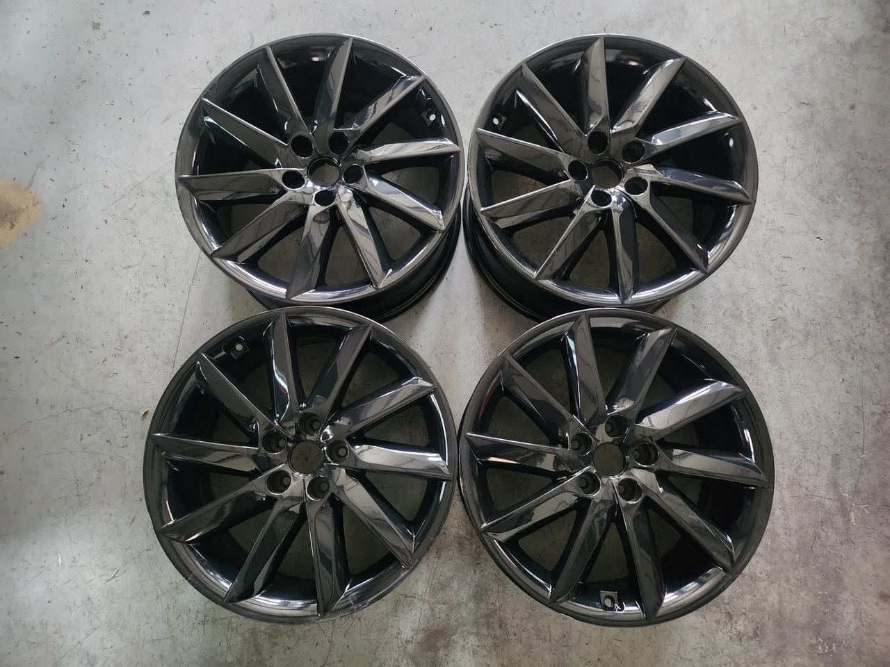 아슬란 19인치 블랙휠 순정휠 중고휠 판매